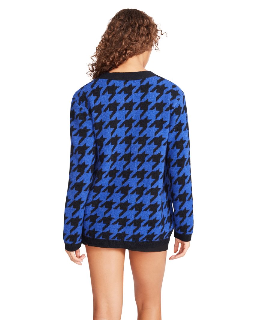 Cardigan γυναικεια Steve Madden Marina μπλε | GR-7O49LRJ