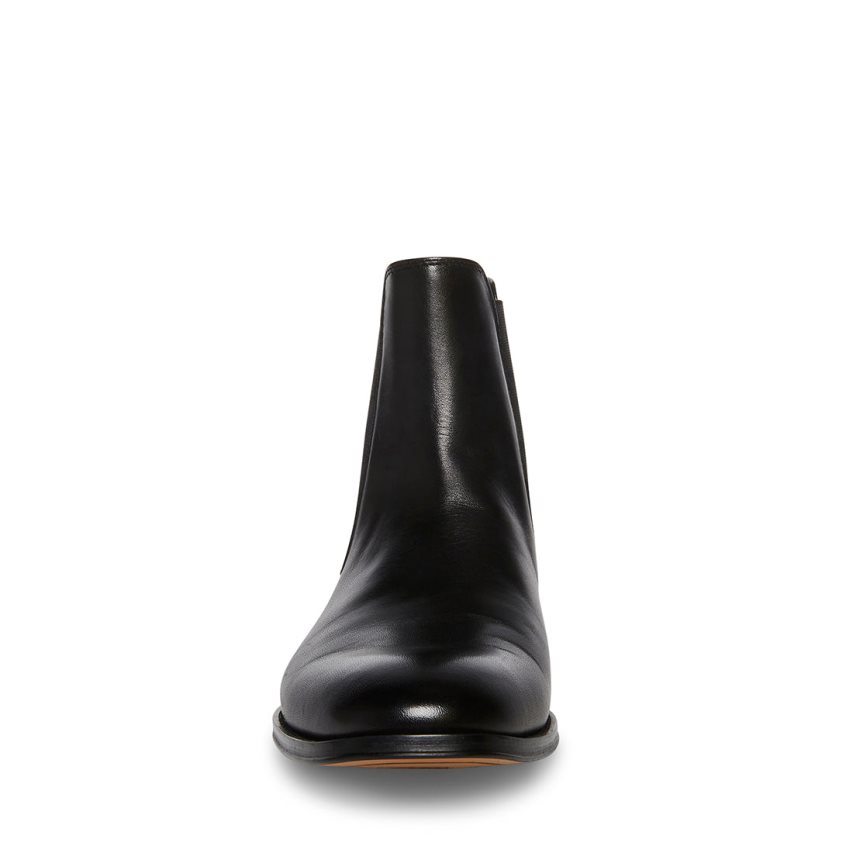 Chelsea Boots ανδρικα Steve Madden Adamo δερματινα μαυρα | GR-5786VQT