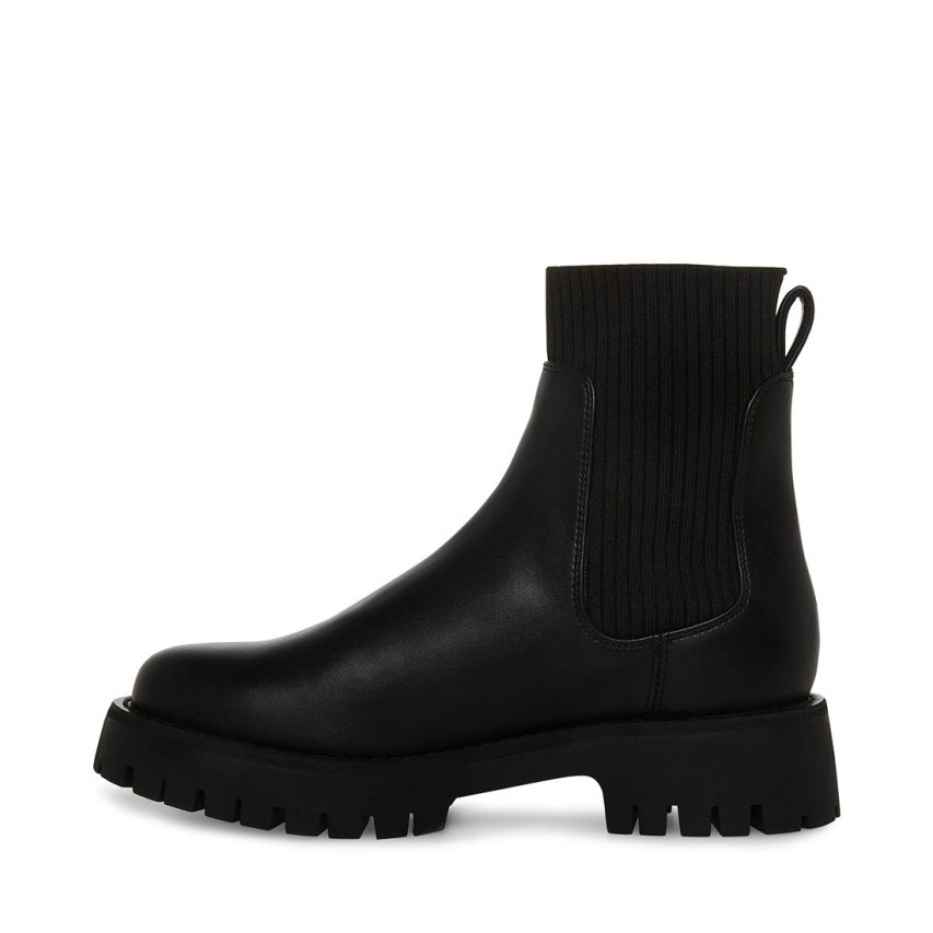 Chelsea Boots γυναικεια Steve Madden Liliana μαυρα | GR-59O1XFS