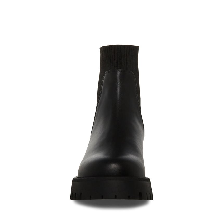 Chelsea Boots γυναικεια Steve Madden Liliana μαυρα | GR-59O1XFS