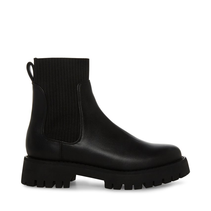 Chelsea Boots γυναικεια Steve Madden Liliana μαυρα | GR-59O1XFS