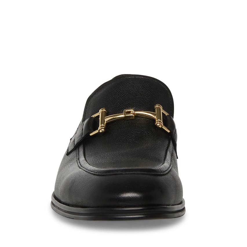 Loafers ανδρικα Steve Madden Archee δερματινα μαυρα | GR-3268AOM