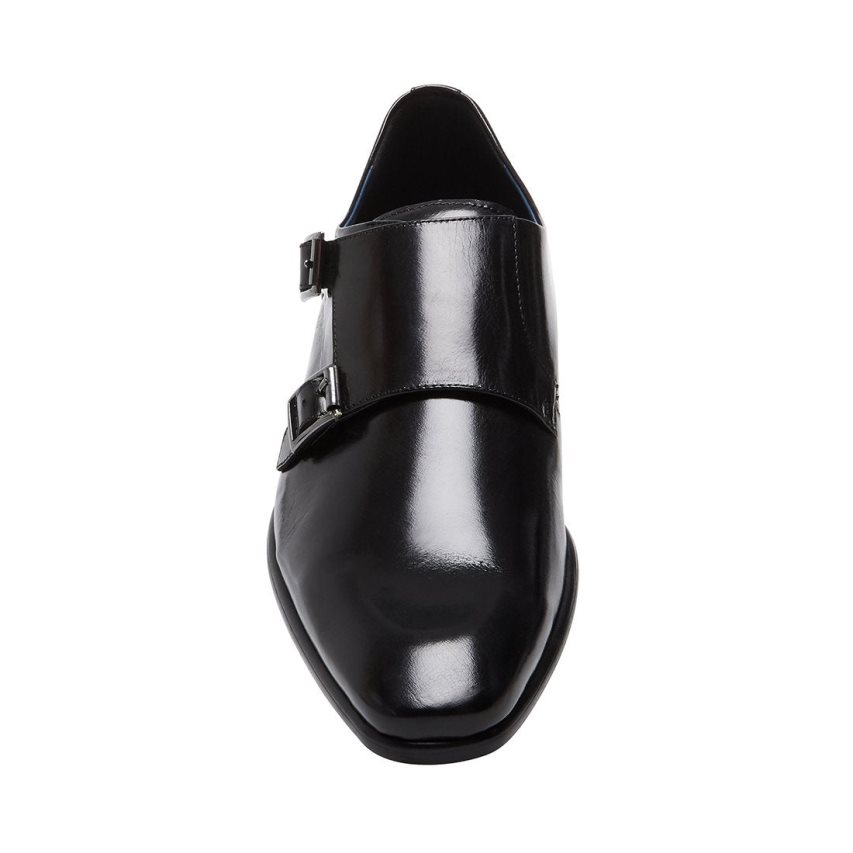 Loafers ανδρικα Steve Madden Beaumont δερματινα μαυρα | GR-817OVUG
