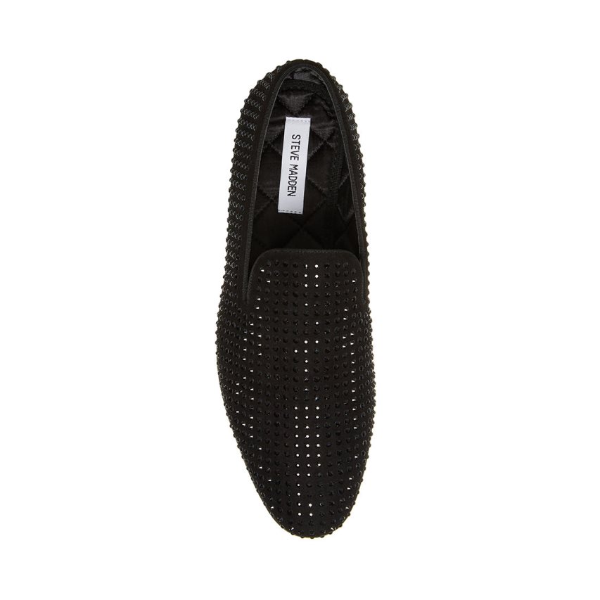 Loafers ανδρικα Steve Madden Cavia μαυρα | GR-O432HFK
