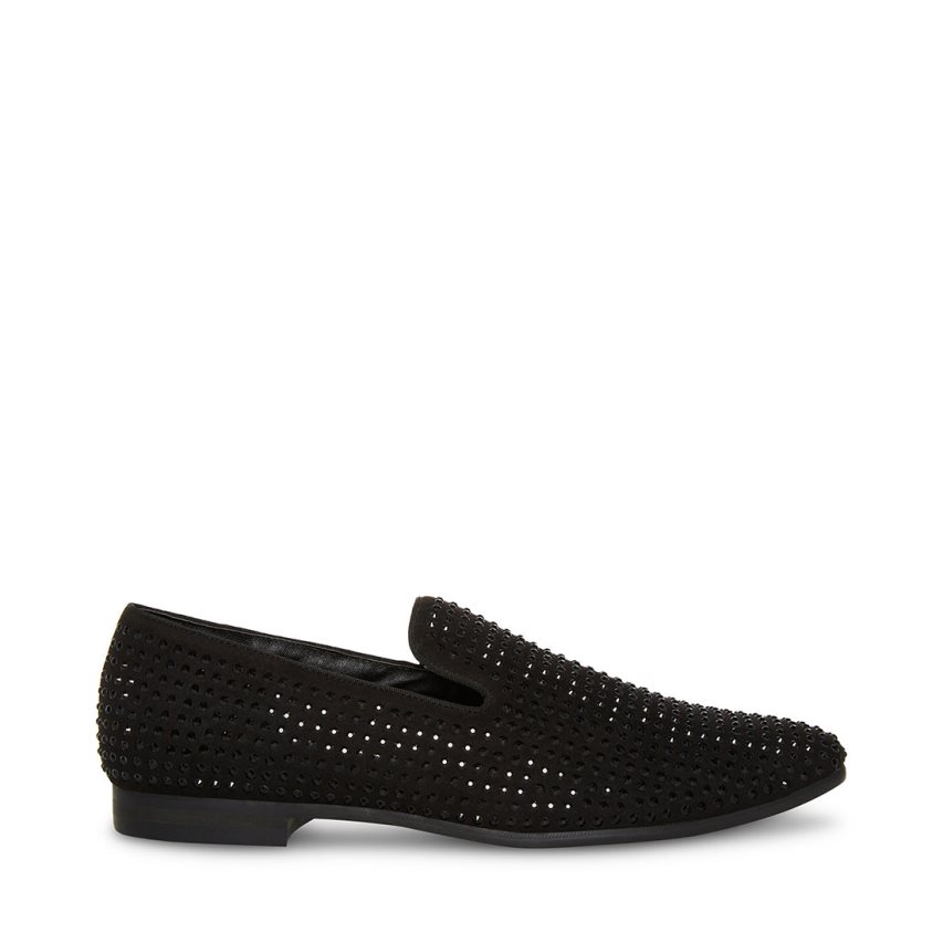 Loafers ανδρικα Steve Madden Cavia μαυρα | GR-O432HFK