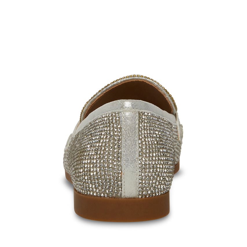 Loafers γυναικεια Steve Madden Carrine-r ασημι | GR-6128ZPC