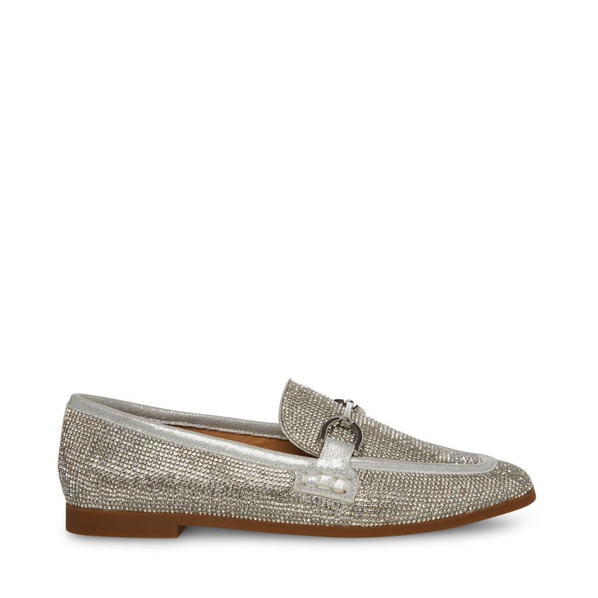 Loafers γυναικεια Steve Madden Carrine-r ασημι | GR-6128ZPC