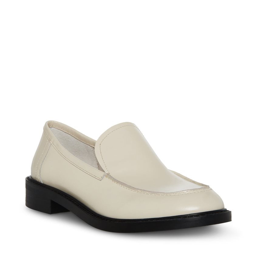 Loafers γυναικεια Steve Madden Larusso δερματινα Μπεζ | GR-23O8INT