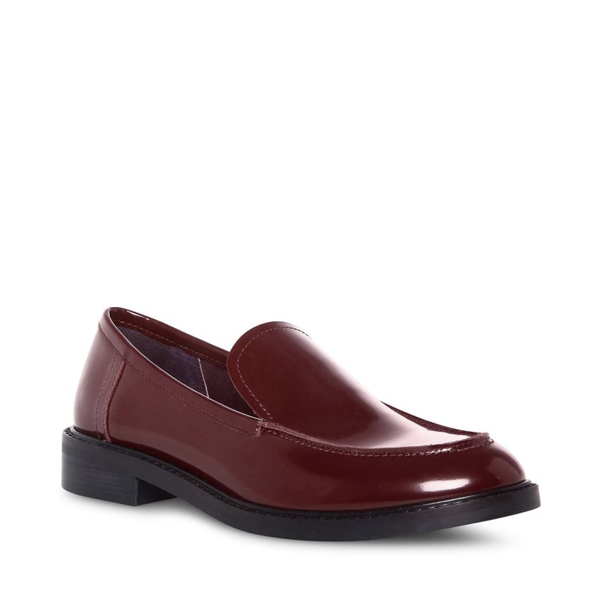 Loafers γυναικεια Steve Madden Larusso μπορντο | GR-57O1ODV