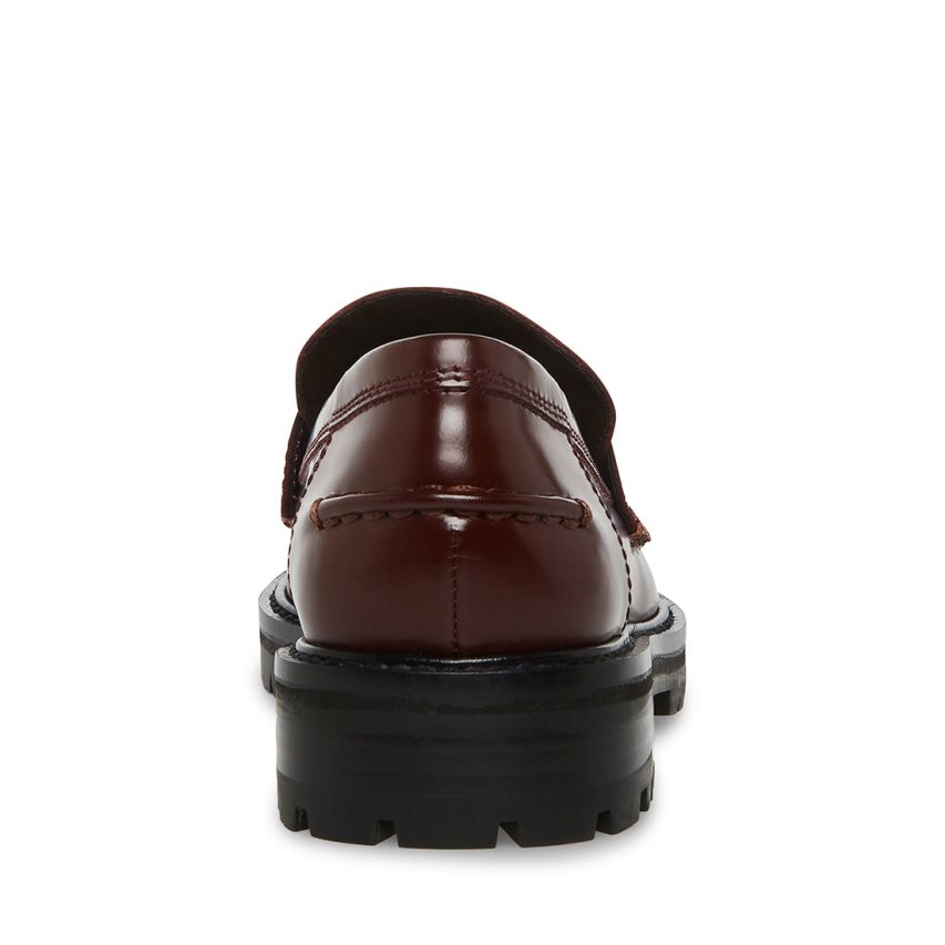 Loafers γυναικεια Steve Madden Minka μπορντο | GR-5194ABE