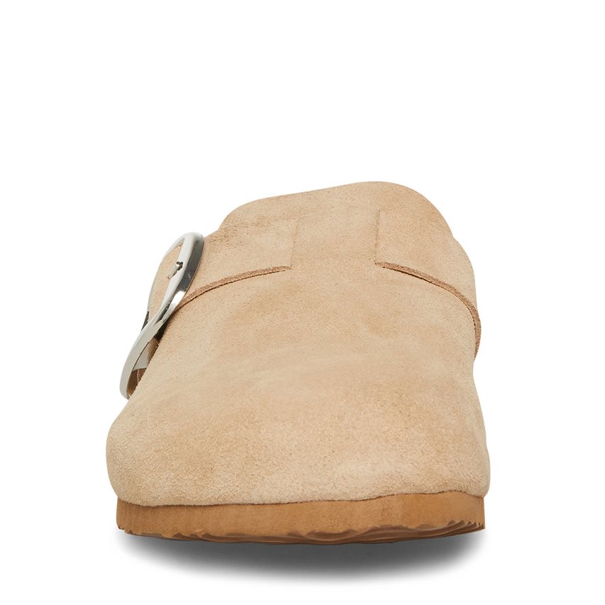 Loafers γυναικεια Steve Madden Social σουετ Μπεζ | GR-6145PXR