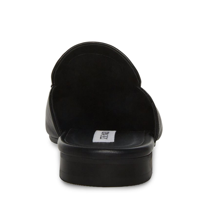 Mules ανδρικα Steve Madden Mateo δερματινα μαυρα | GR-8342KOH