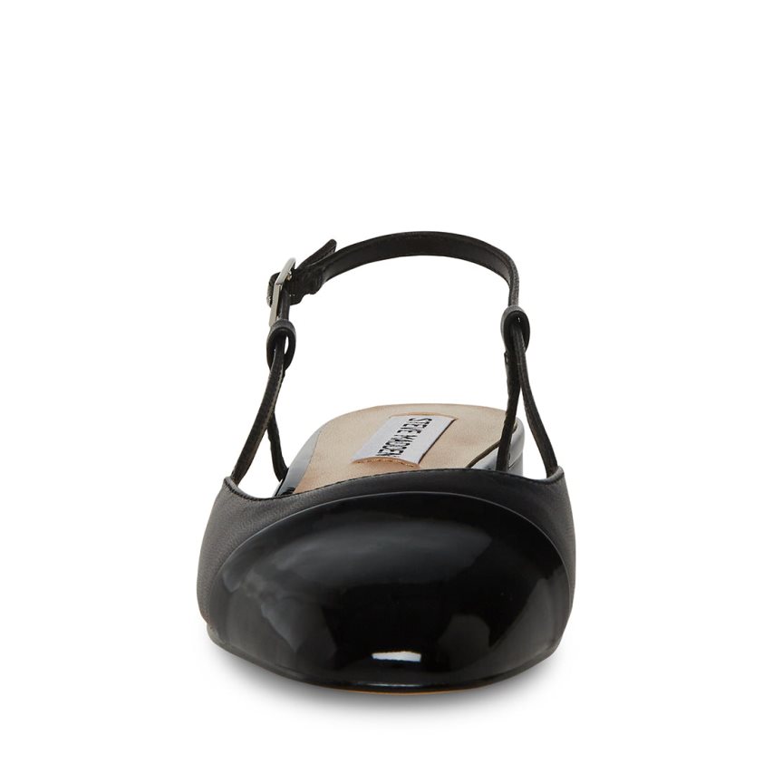 Mules γυναικεια Steve Madden Belinda δερματινα μαυρα | GR-2183PWM