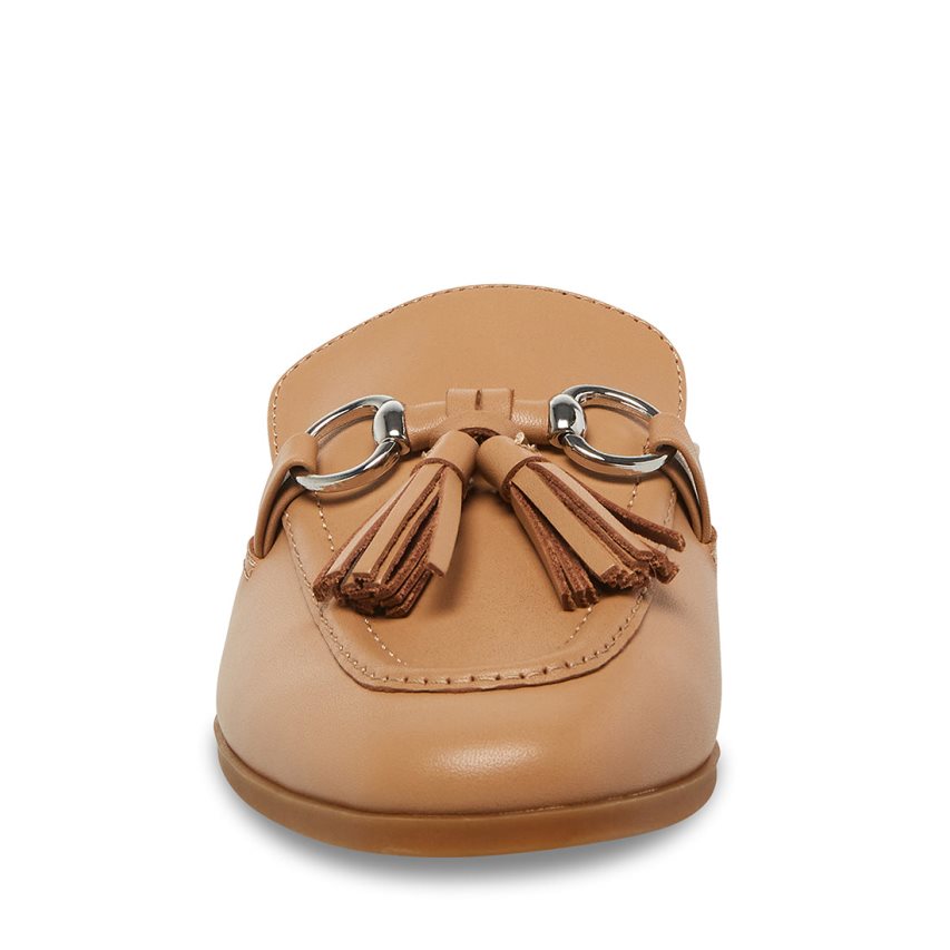 Mules γυναικεια Steve Madden Cayler δερματινα καφε | GR-2934GAW