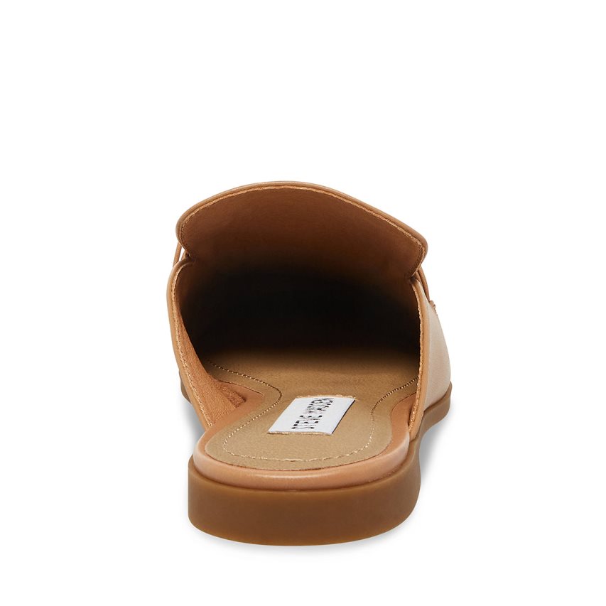 Mules γυναικεια Steve Madden Cayler δερματινα καφε | GR-2934GAW