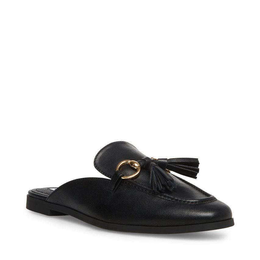 Mules γυναικεια Steve Madden Cayler δερματινα μαυρα | GR-5361ICG