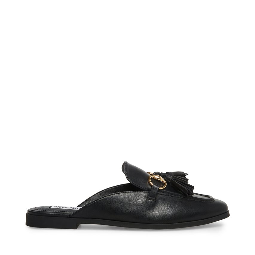 Mules γυναικεια Steve Madden Cayler δερματινα μαυρα | GR-5361ICG