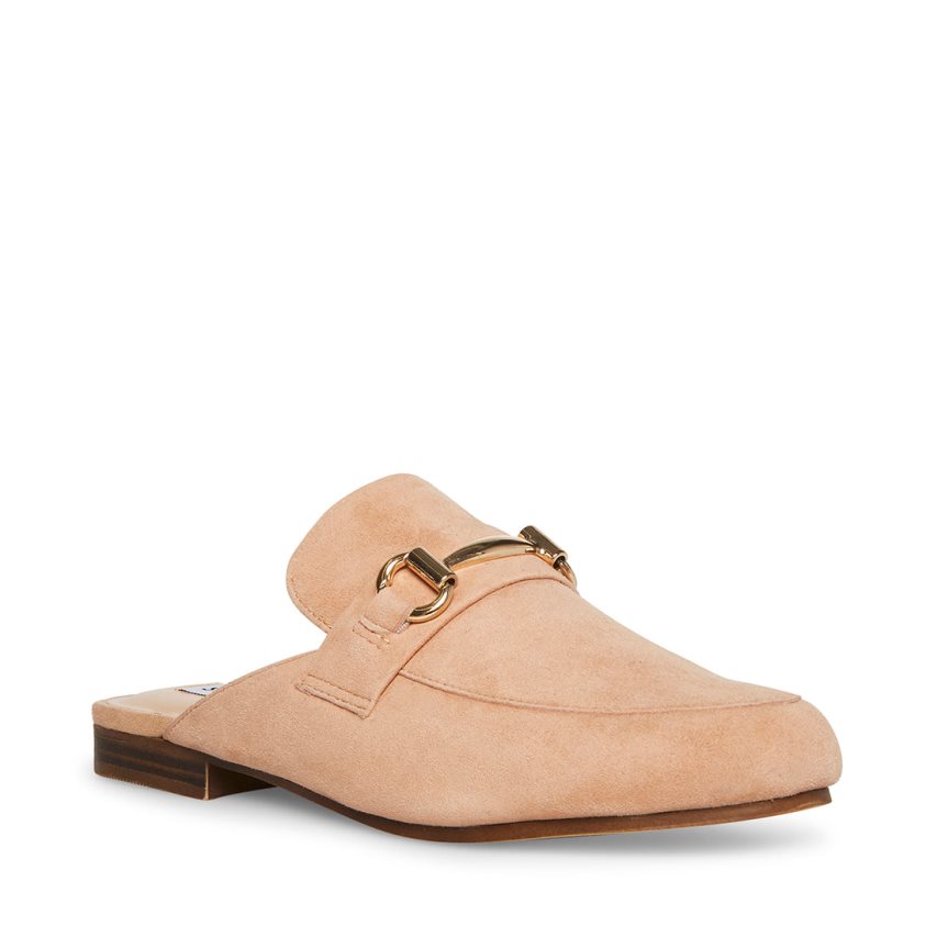 Mules γυναικεια Steve Madden Kandi Camel σουετ Μπεζ | GR-1726CQO