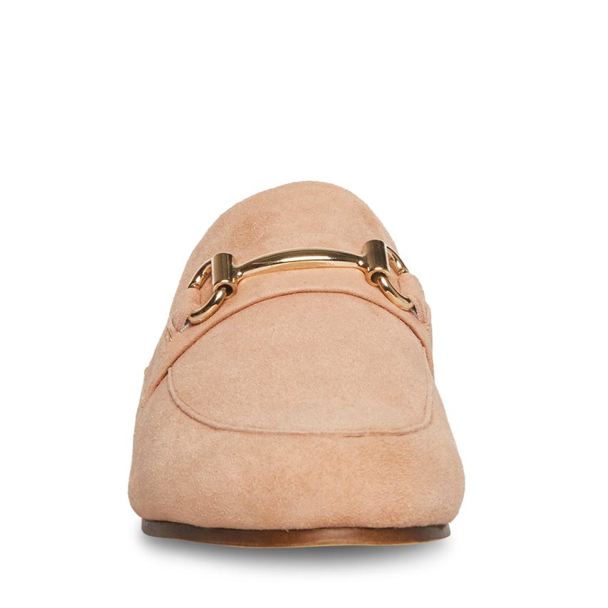 Mules γυναικεια Steve Madden Kandi Camel σουετ Μπεζ | GR-1726CQO