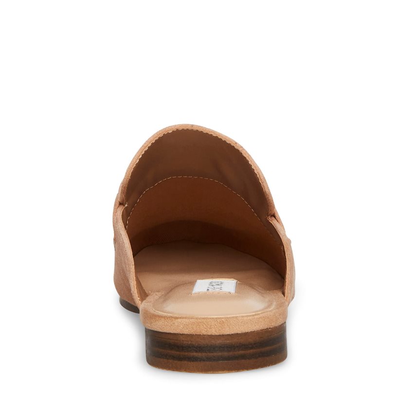Mules γυναικεια Steve Madden Kandi Camel σουετ Μπεζ | GR-1726CQO