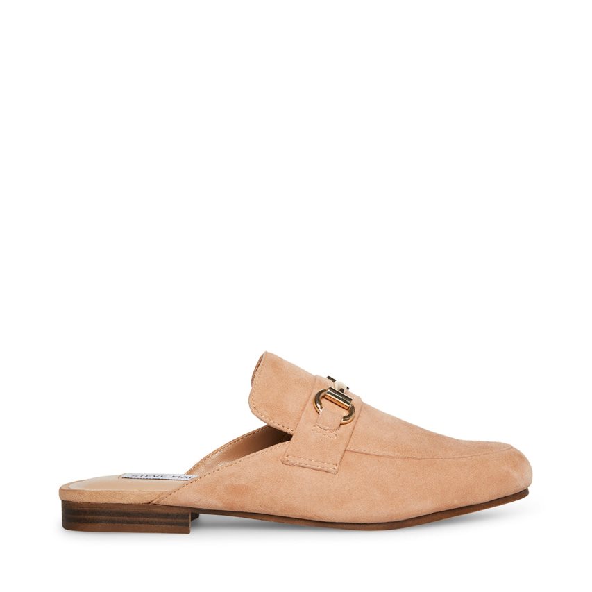 Mules γυναικεια Steve Madden Kandi Camel σουετ Μπεζ | GR-1726CQO