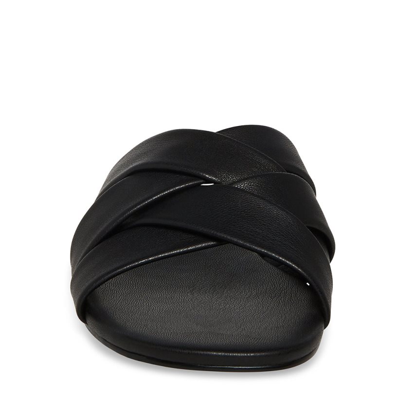 Mules γυναικεια Steve Madden Kessy μαυρα | GR-19O4EPR
