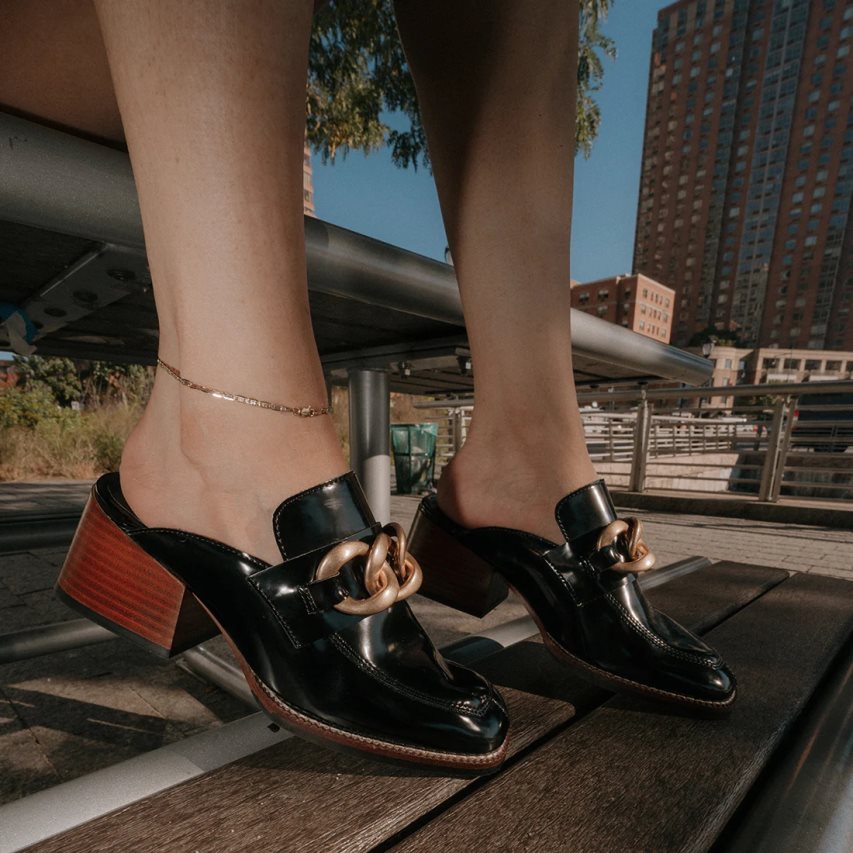 Mules γυναικεια Steve Madden Lorie μαυρα | GR-9861XYS