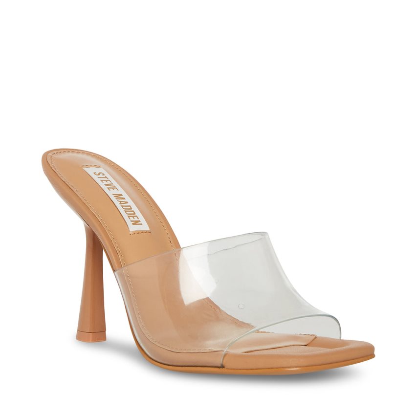 Mules γυναικεια Steve Madden Selene ανοιχτο καφε | GR-3187YEV