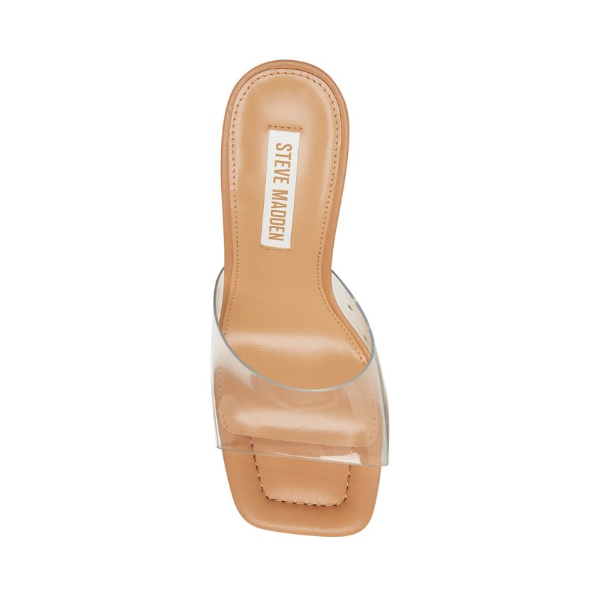 Mules γυναικεια Steve Madden Selene ανοιχτο καφε | GR-3187YEV