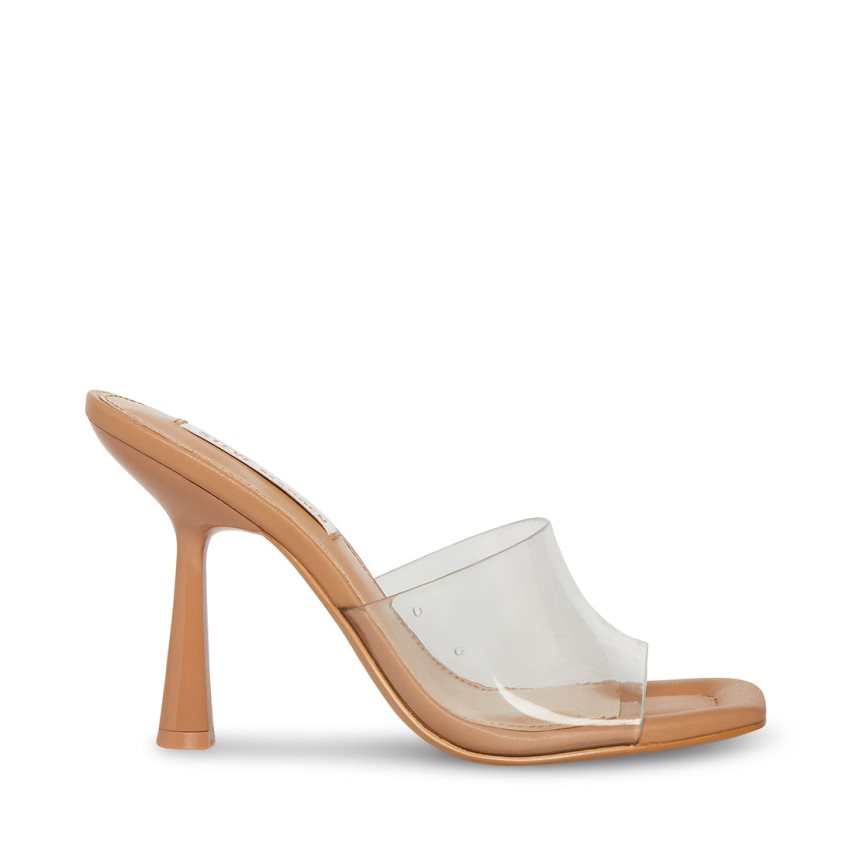 Mules γυναικεια Steve Madden Selene ανοιχτο καφε | GR-3187YEV