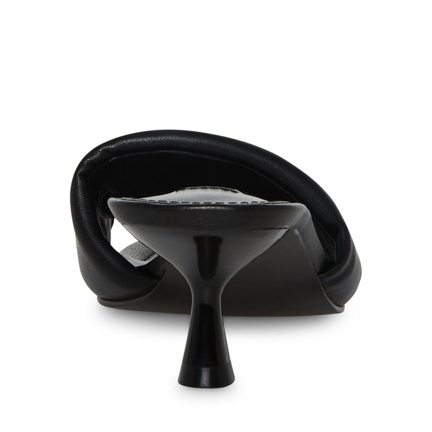 Mules γυναικεια Steve Madden Syrah μαυρα | GR-4683GAH