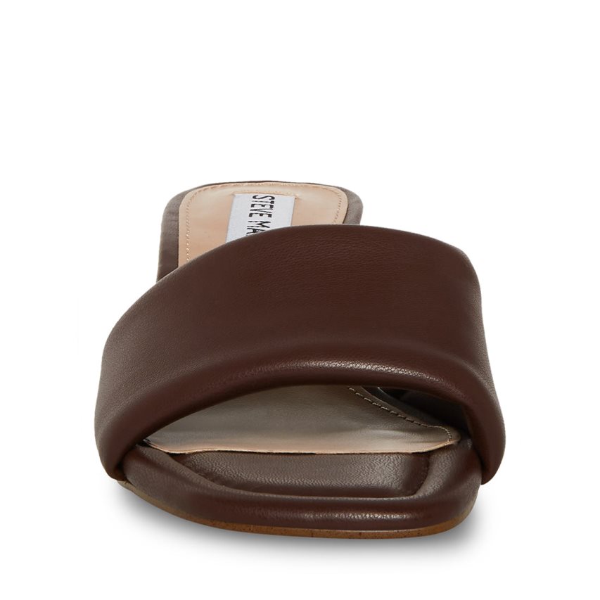 Mules γυναικεια Steve Madden Syrah σκούρο καφε | GR-2419HRB
