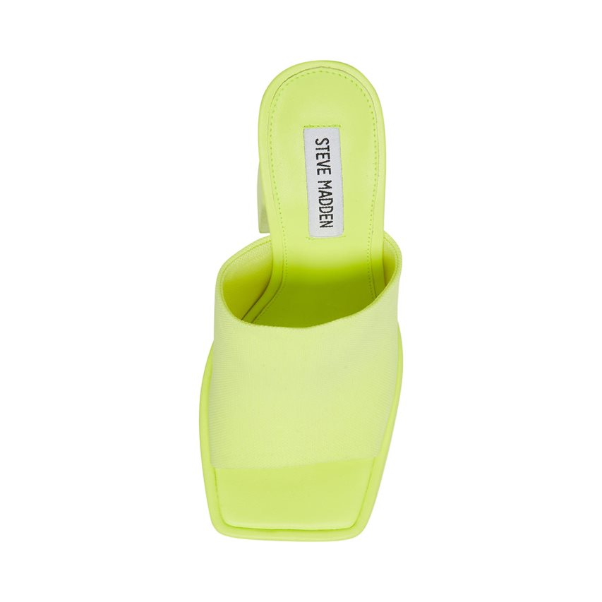 Mules γυναικεια Steve Madden Tristyn πρασινο | GR-38O4PNB