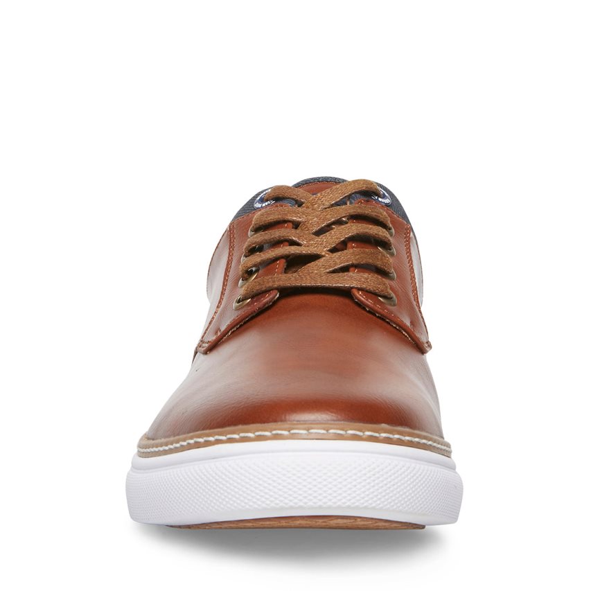 Αθλητικά Παπούτσια ανδρικα Steve Madden Gully δερματινα καφε | GR-1572VJF