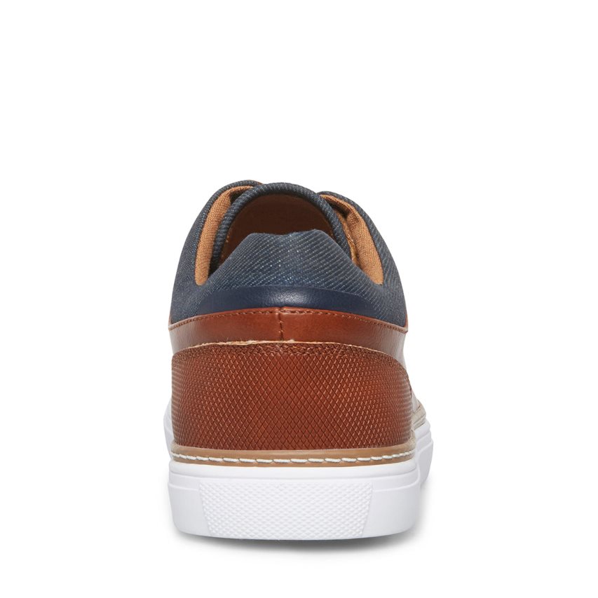 Αθλητικά Παπούτσια ανδρικα Steve Madden Gully δερματινα καφε | GR-1572VJF