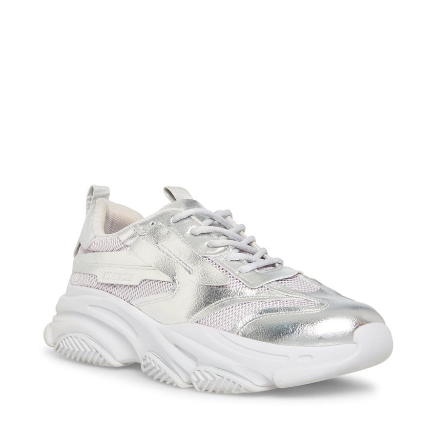 Αθλητικά Παπούτσια ανδρικα Steve Madden Possess ασημι | GR-32O1DQR