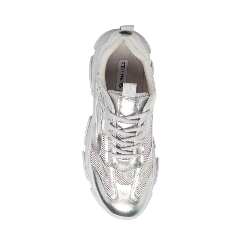 Αθλητικά Παπούτσια ανδρικα Steve Madden Possess ασημι | GR-32O1DQR