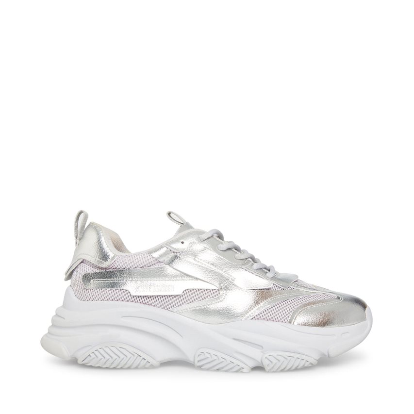 Αθλητικά Παπούτσια ανδρικα Steve Madden Possess ασημι | GR-32O1DQR