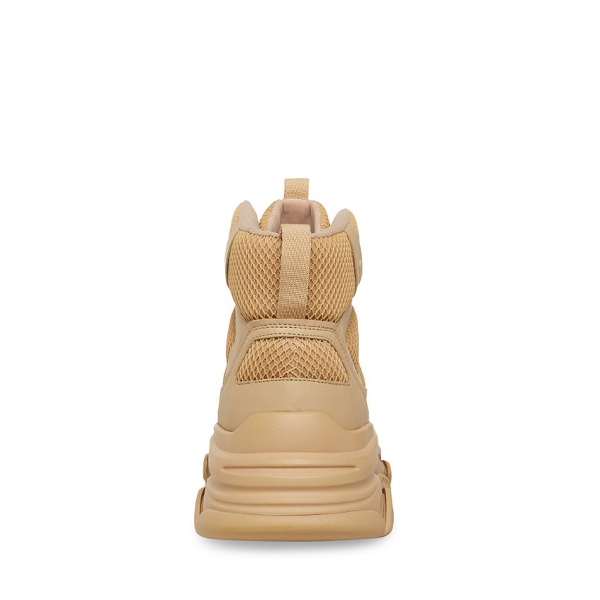 Αθλητικά Παπούτσια ανδρικα Steve Madden Possess High Top ανοιχτο καφε | GR-3792SLH