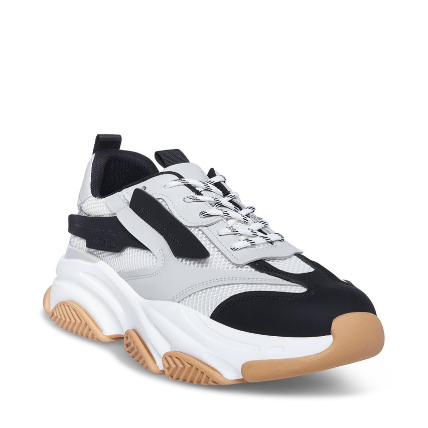 Αθλητικά Παπούτσια ανδρικα Steve Madden Possess μαυρα ασπρα | GR-7413QGH