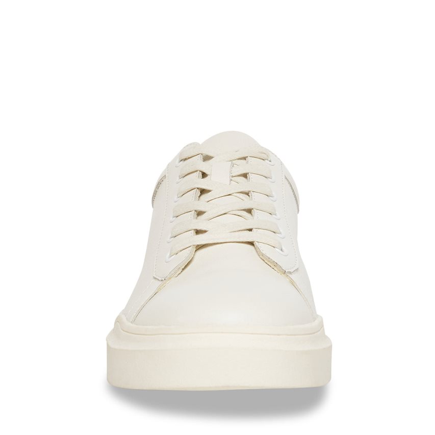Αθλητικά Παπούτσια ανδρικα Steve Madden Tilton δερματινα ασπρα | GR-7614XLG
