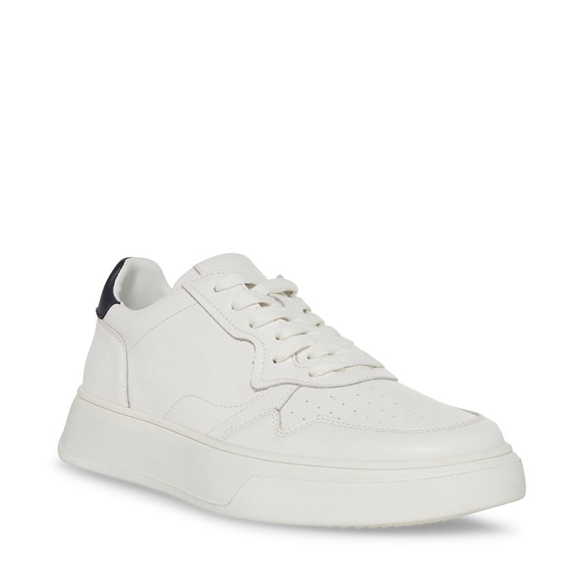 Αθλητικά Παπούτσια ανδρικα Steve Madden Jorgee δερματινα ασπρα | GR-7924GDR