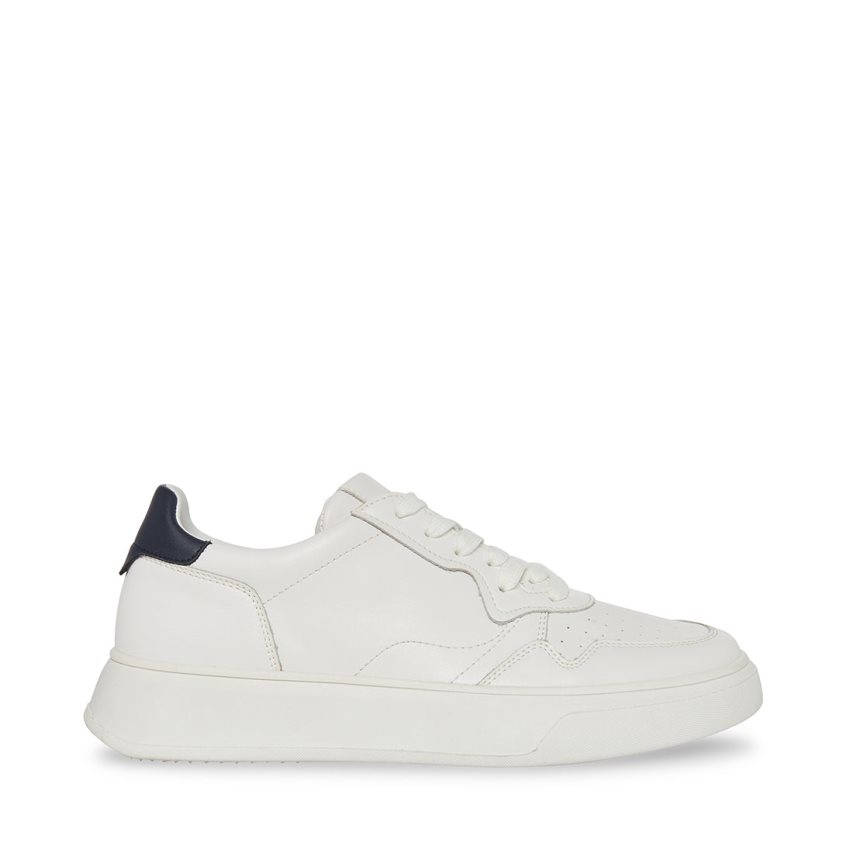 Αθλητικά Παπούτσια ανδρικα Steve Madden Jorgee δερματινα ασπρα | GR-7924GDR