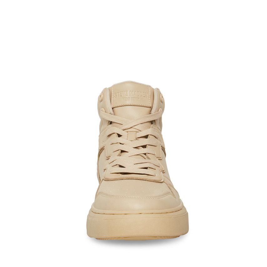 Αθλητικά Παπούτσια ανδρικα Steve Madden Jordee δερματινα Μπεζ | GR-83O1ZIW