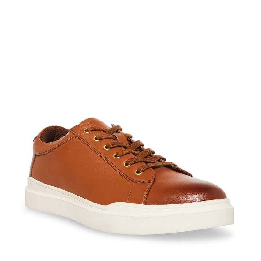 Αθλητικά Παπούτσια ανδρικα Steve Madden Tilton δερματινα καφε | GR-9273ACZ