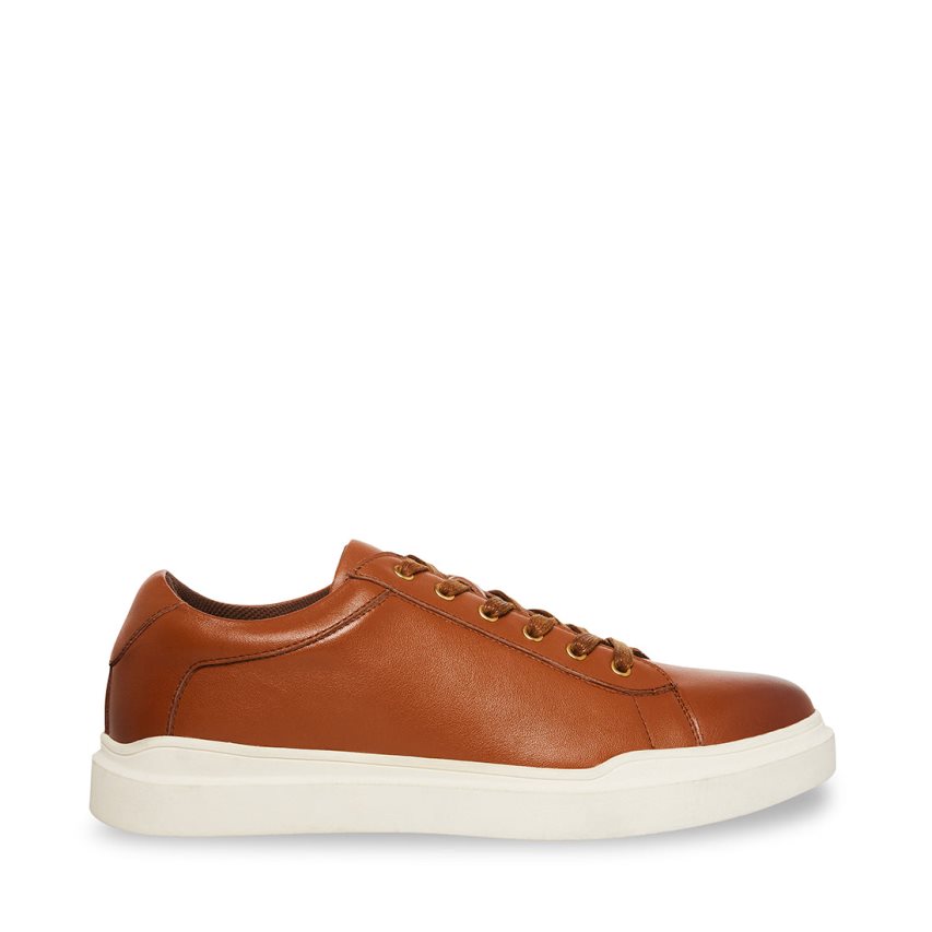 Αθλητικά Παπούτσια ανδρικα Steve Madden Tilton δερματινα καφε | GR-9273ACZ