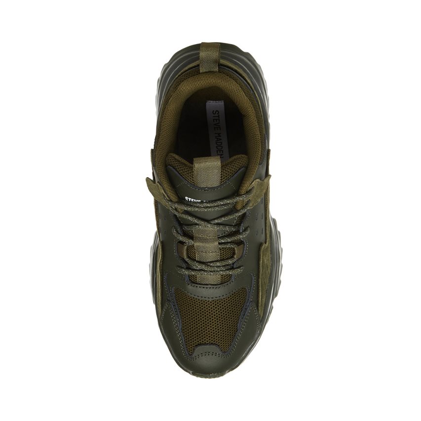 Αθλητικά Παπούτσια ανδρικα Steve Madden Ward Ελιά | GR-O784GYW