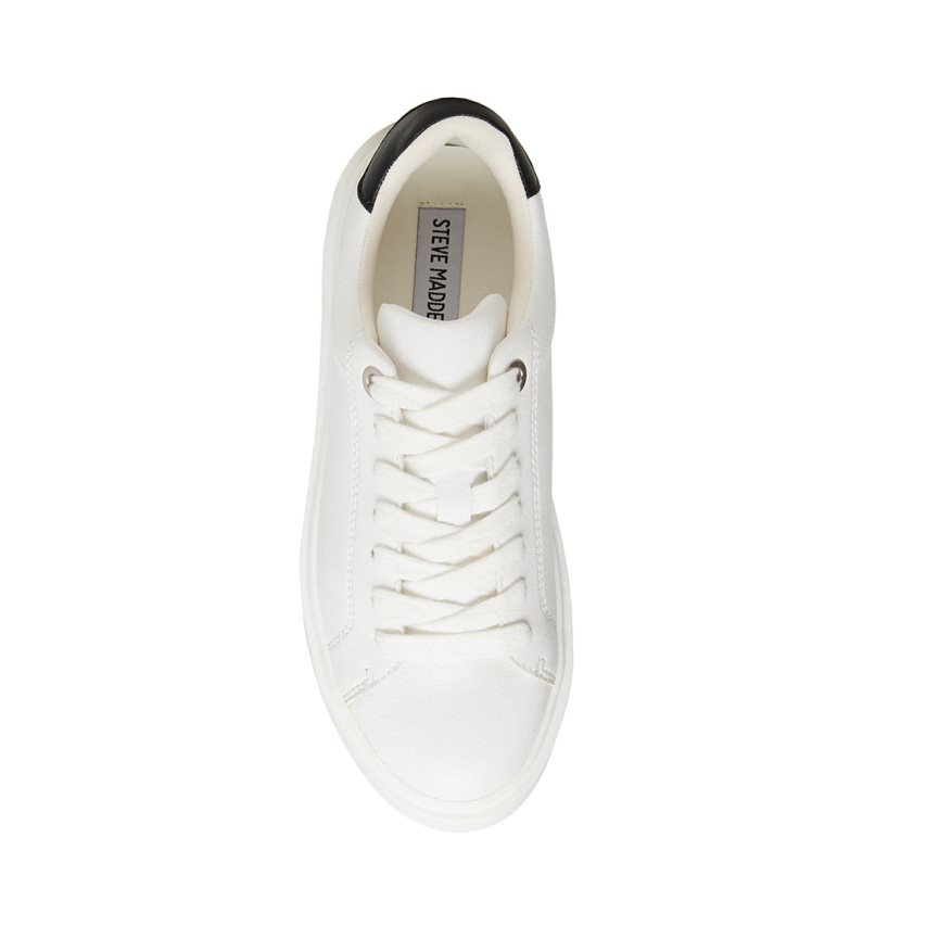Αθλητικά Παπούτσια γυναικεια Steve Madden Catcher ασπρα | GR-1978GQK