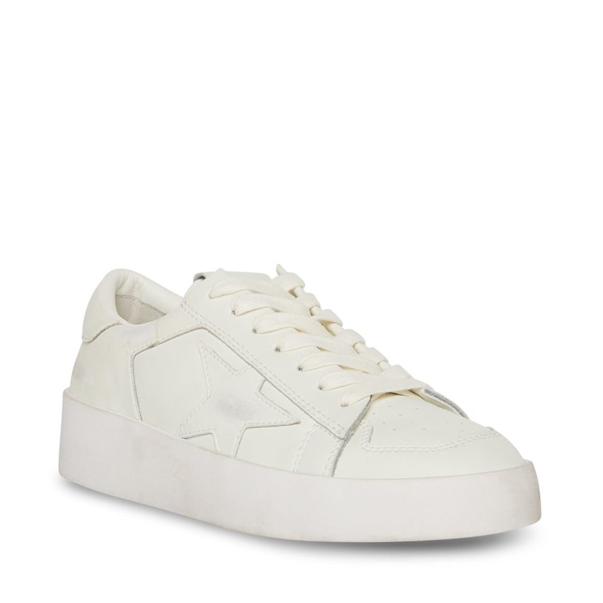 Αθλητικά Παπούτσια γυναικεια Steve Madden Perona ασπρα | GR-1O32ZGD