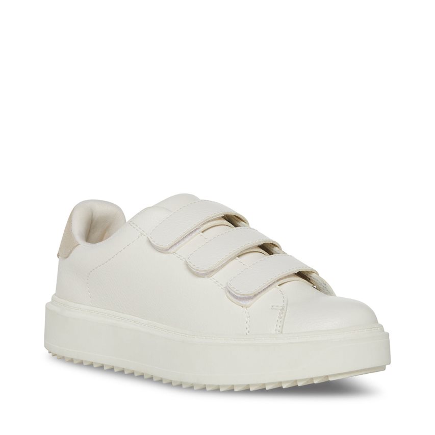 Αθλητικά Παπούτσια γυναικεια Steve Madden Catching ασπρα | GR-2634XOE